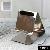 Stainless Steel Universal Mobile & Tablet Stand Holder - (1 Pc)